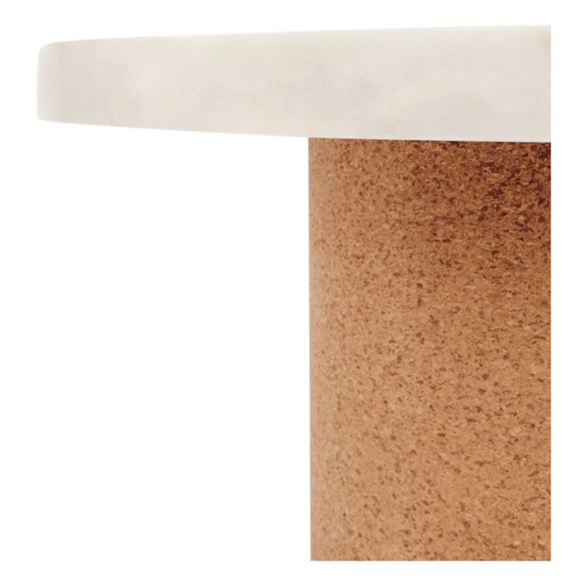 Tavolo supplementare, modello: Sintra, crociera in sughero | Bianco Marmo