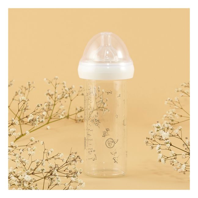 Babyflasche aus Glas Gypsophile - 240 ml | Grün