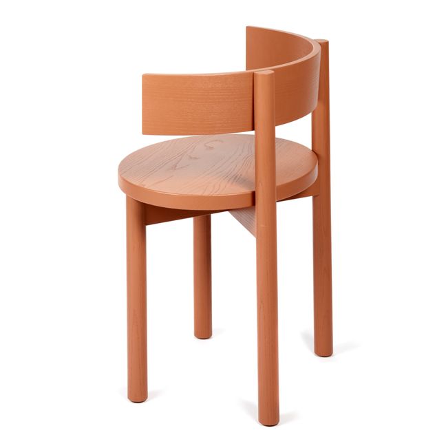 Paulette Chair with Armrests Ochre