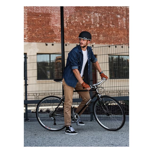 Casque de vélo Heritage | Noir mat