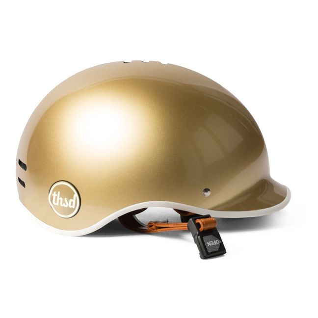 Heritage Bike Helmet Gold