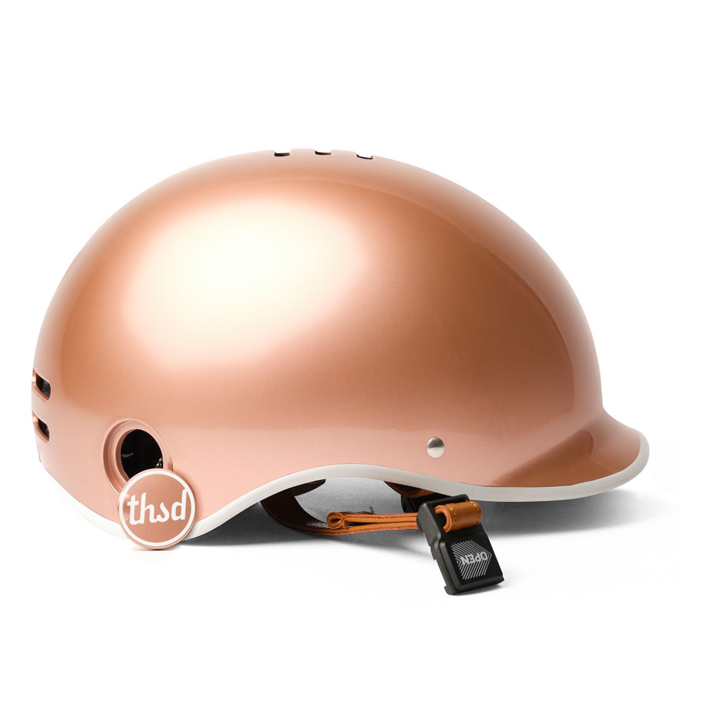 Heritage Bike Helmet Pink Gold Thousand 