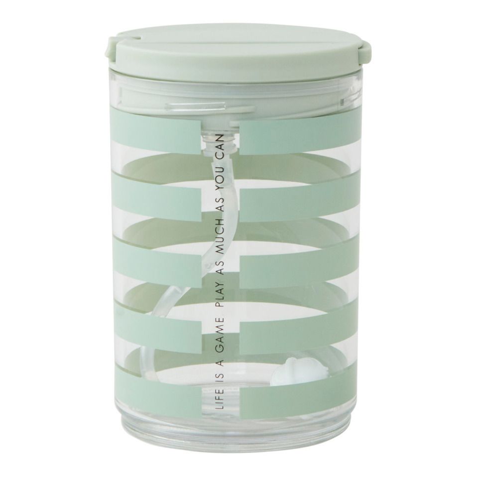 Water Bottle with Straw Green- Product image n°0