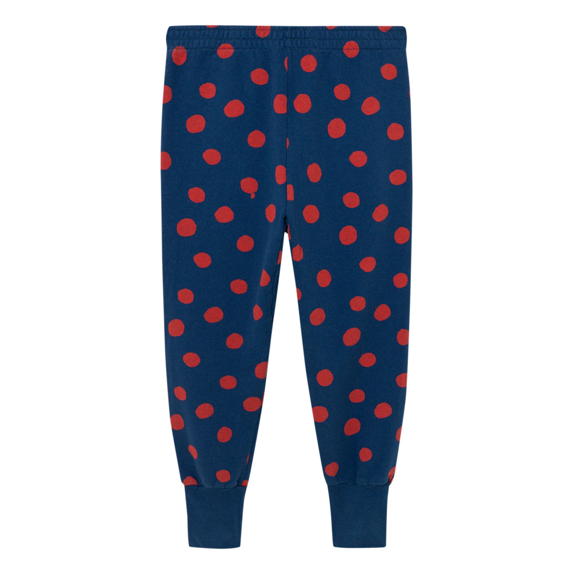 Panther Recycled Cotton Joggers - Christmas Collection - Navy blue- Product image n°1