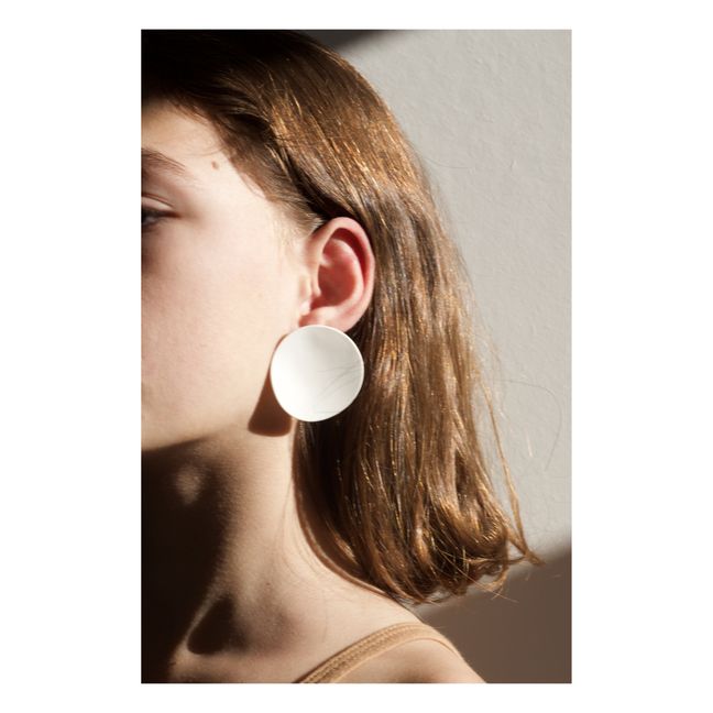 Ohrringe Bardot | Weiß