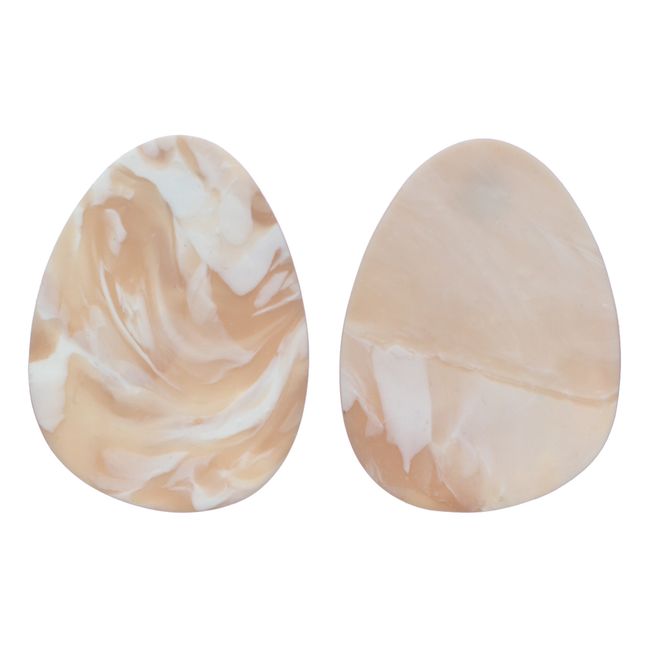 La Madrague Earrings | Beige pink