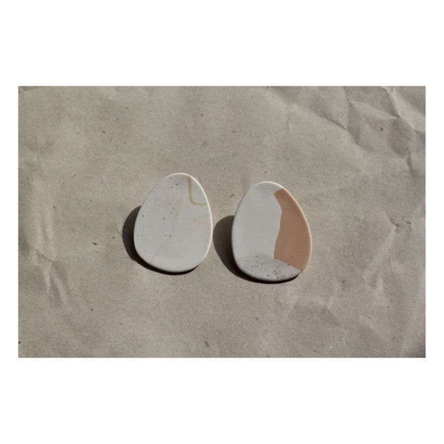 Pendientes Nude Drop | Beige