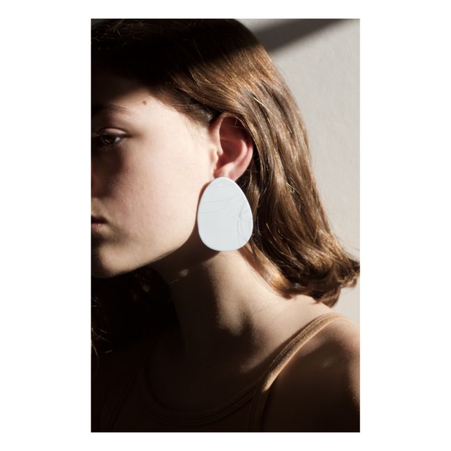 Z#2 Earrings | Light Blue