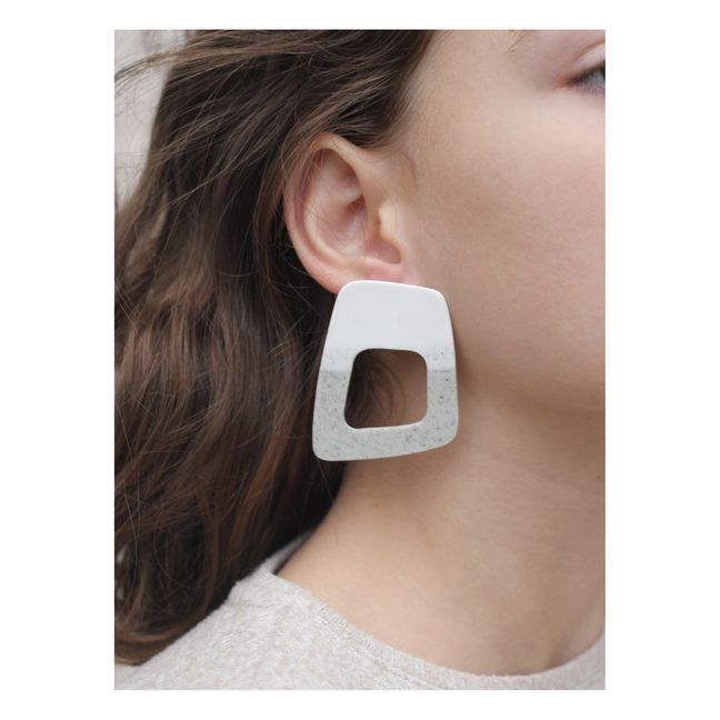 Madeira Earrings | Ivory