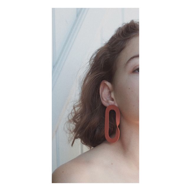 Vitis Earrings | Terracotta