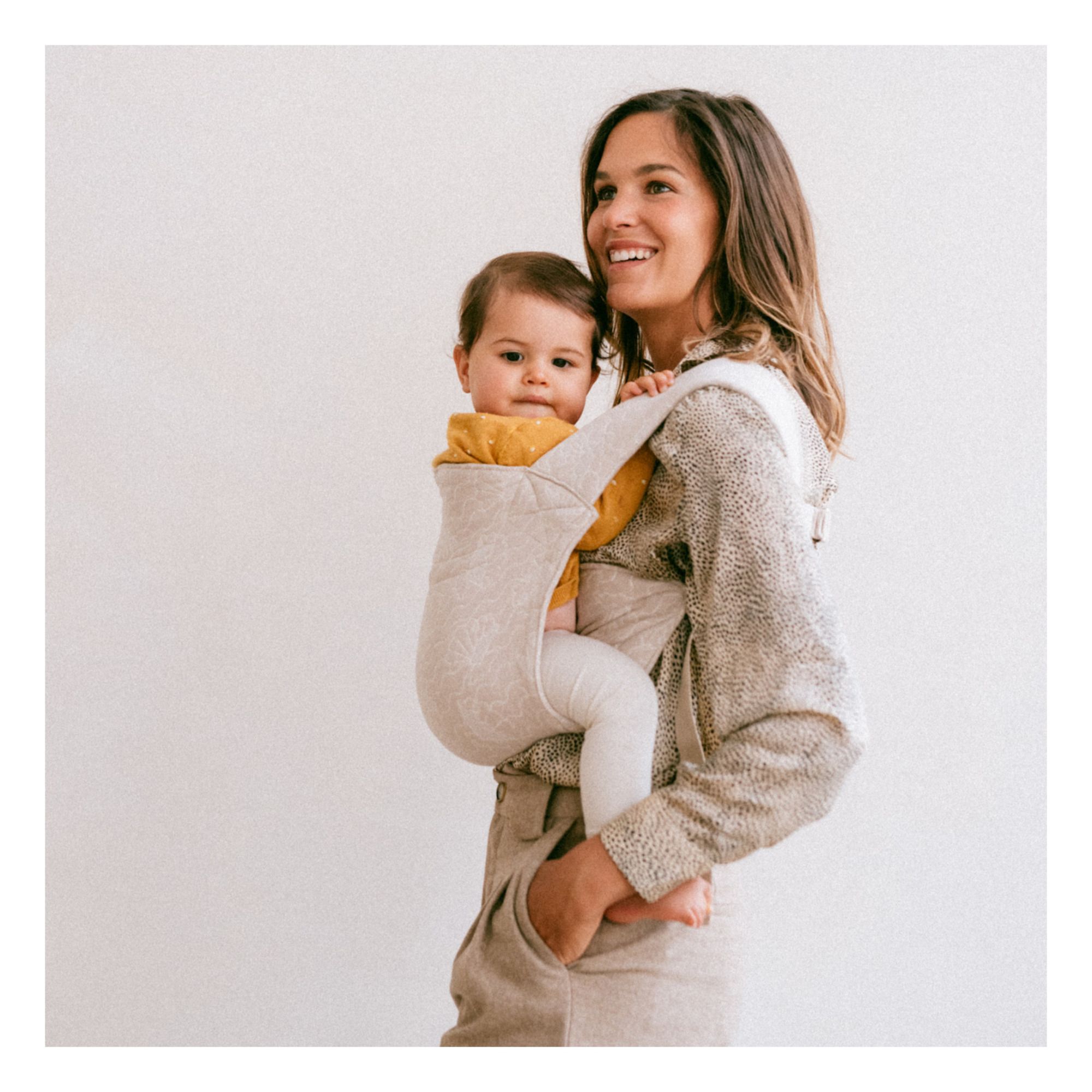 Sheepskin discount baby carrier