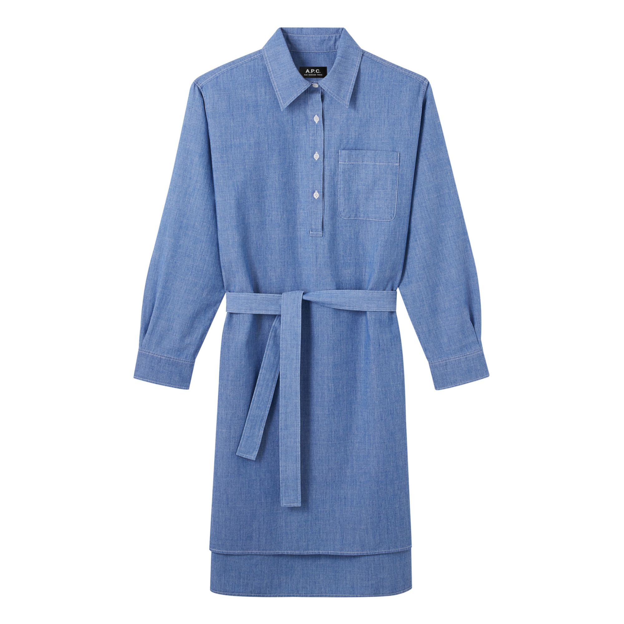 A.P.C. - Robe Plaja - Femme - Bleu Clair