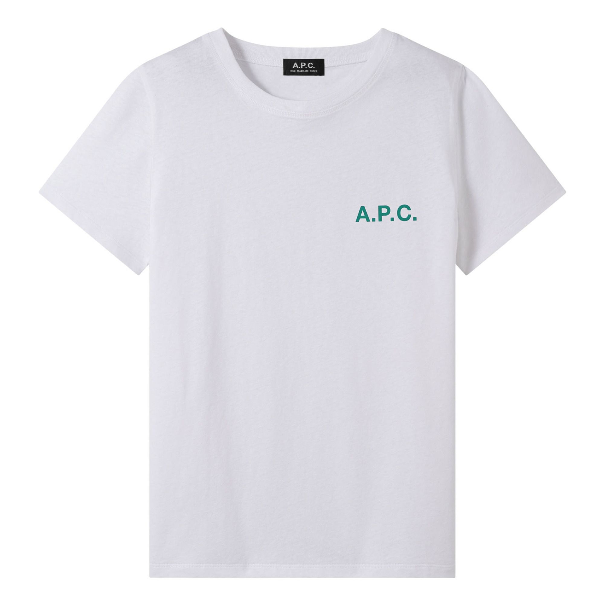 A.P.C. - T-shirt Leanne Coton Bio - Femme - Blanc