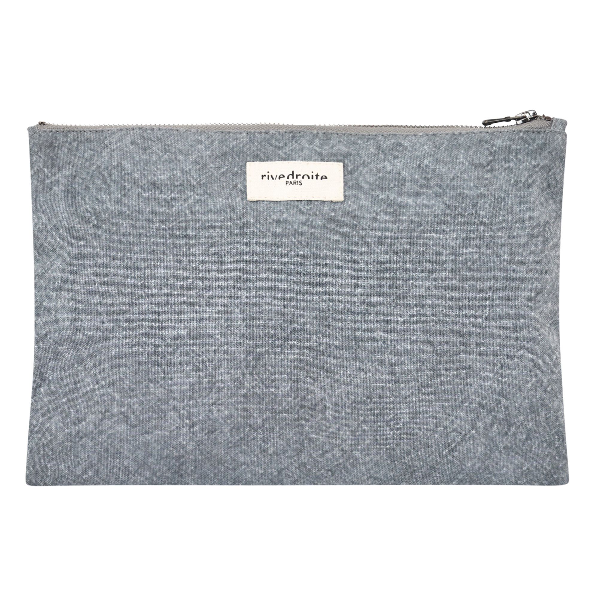 Rive Droite - Pochette Barbette en coton recyclé - Grey Snow