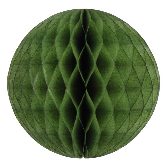 Bola decorativa de papel FSC Verde Kaki