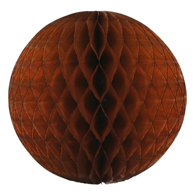 Decorative FSC Paper Ball Brown