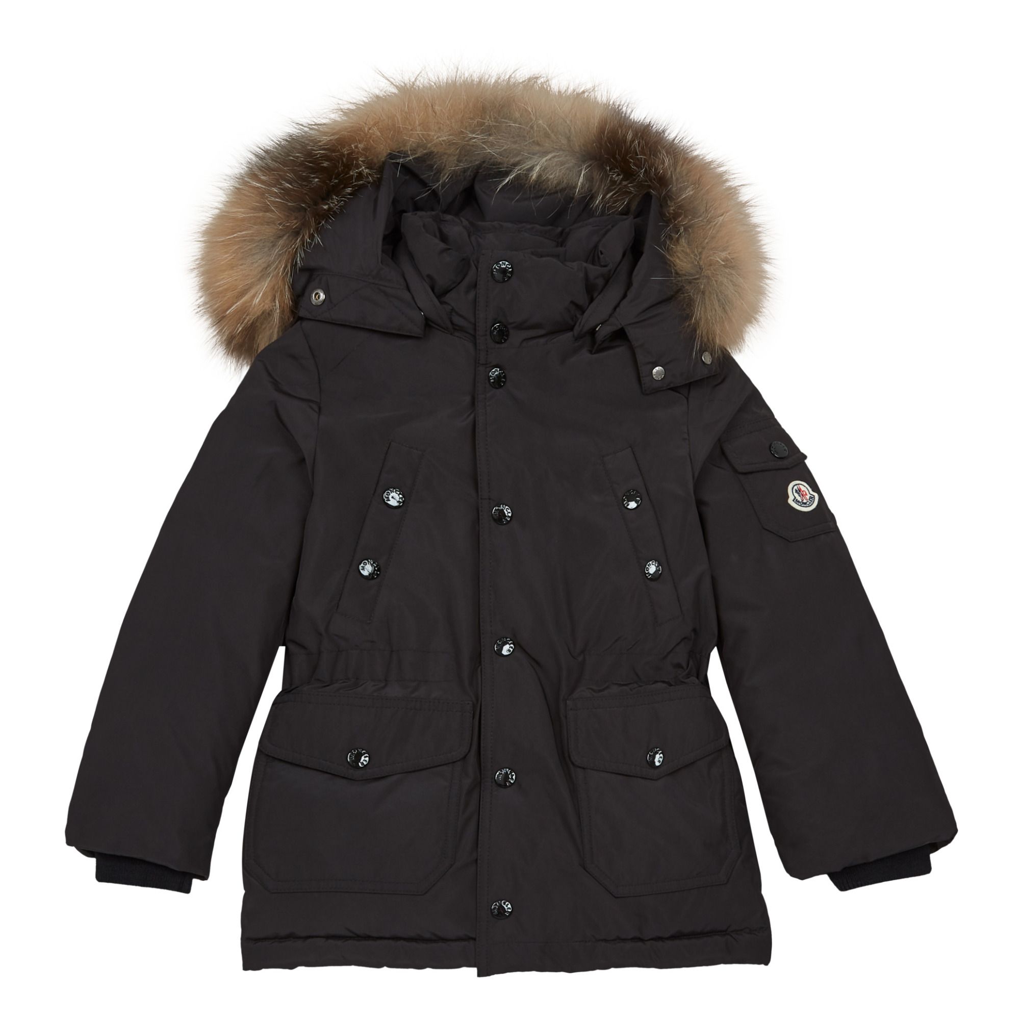 Moncler - Parka Yann - Fille - Noir