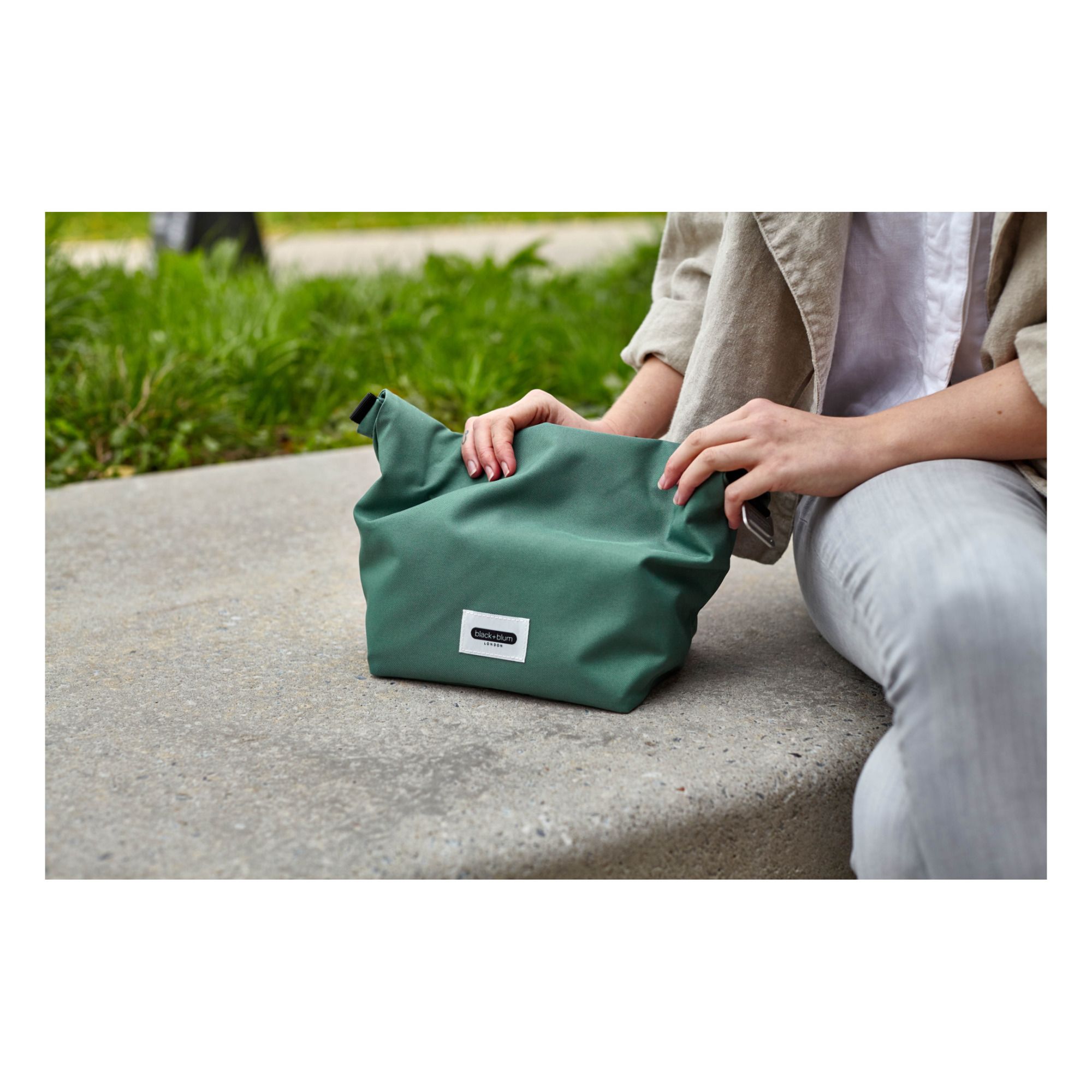 Sac isotherme pour lunchbox Olive- Image produit n°3