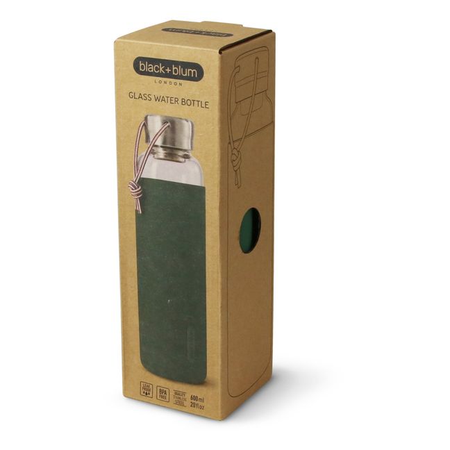 Botella de vidrio borosilicato - 600 ml | Olive
