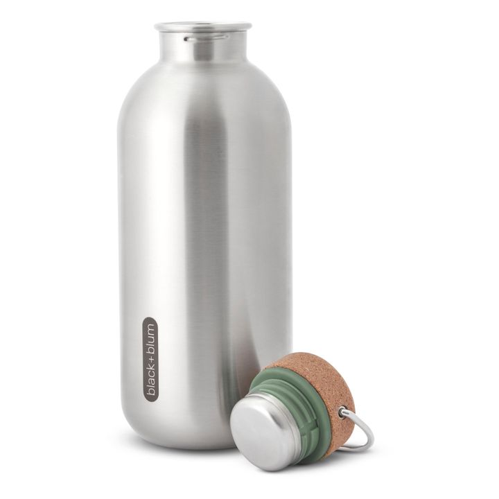 Trinkflasche aus Stahl- 600 ml | Olive- Produktbild Nr. 1