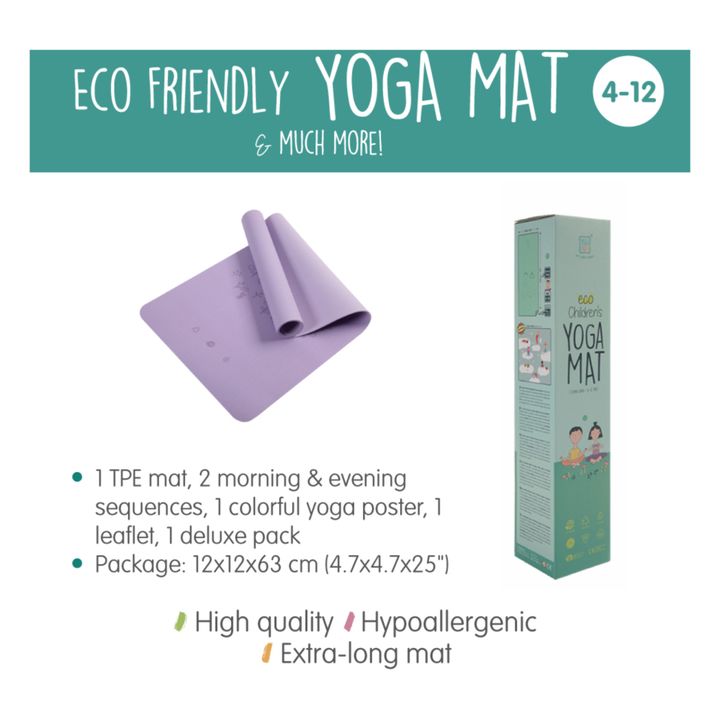 Kids’ Yoga Mat | Purple- Product image n°4