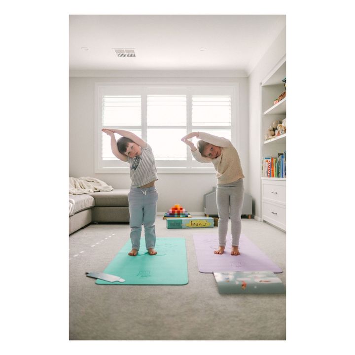 Tapis de yoga enfant - Glace - Épais et confortable — Yoganimé