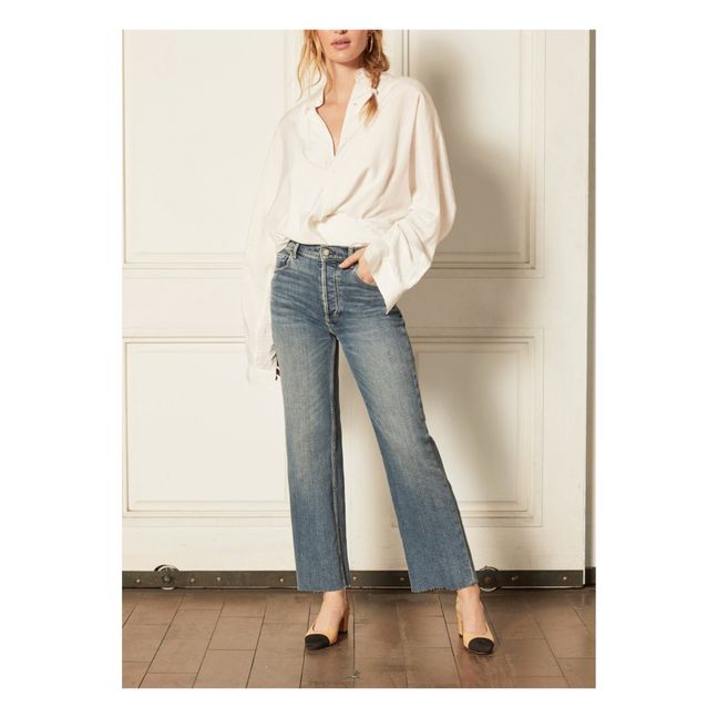 The Mikey High Rise Wide Leg Jeans About Time
