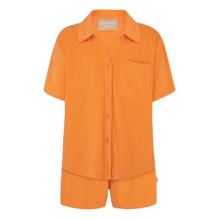 Conjunto Camisa Terry Naranja- Imagen del producto n°0