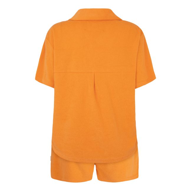 Completo Camicia Terry Arancione