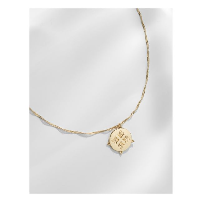 Shéhérazade Enchanting Medallion | Gold
