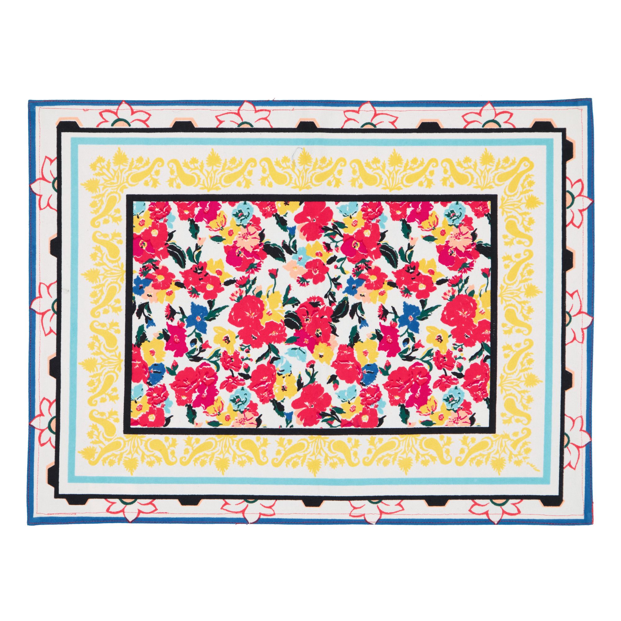 Le Petit Lucas du Tertre - Set de table Tibetan Flowers sarong - Multicolore