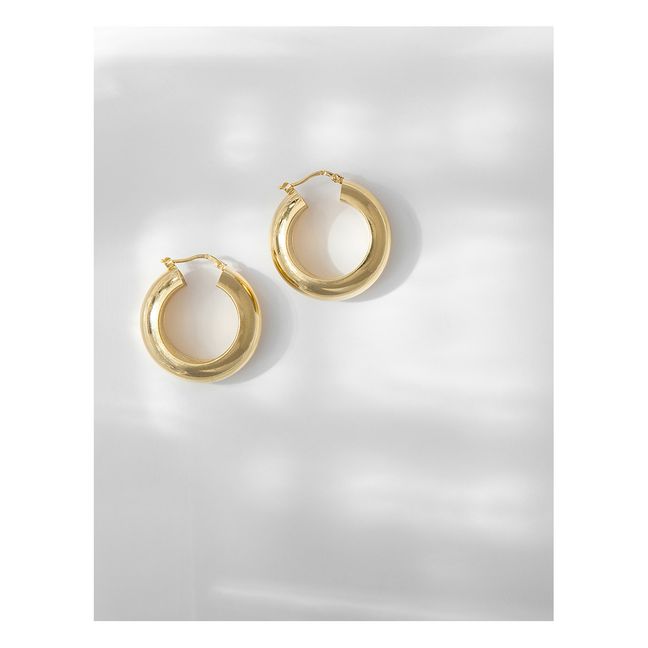 Denise Hoop Earrings | Gold