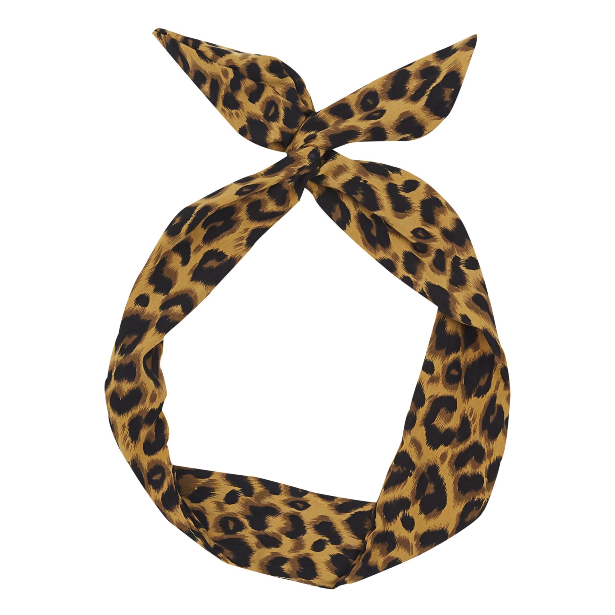 Milk x Soda - Bandeau Léopard - Fille - Marron