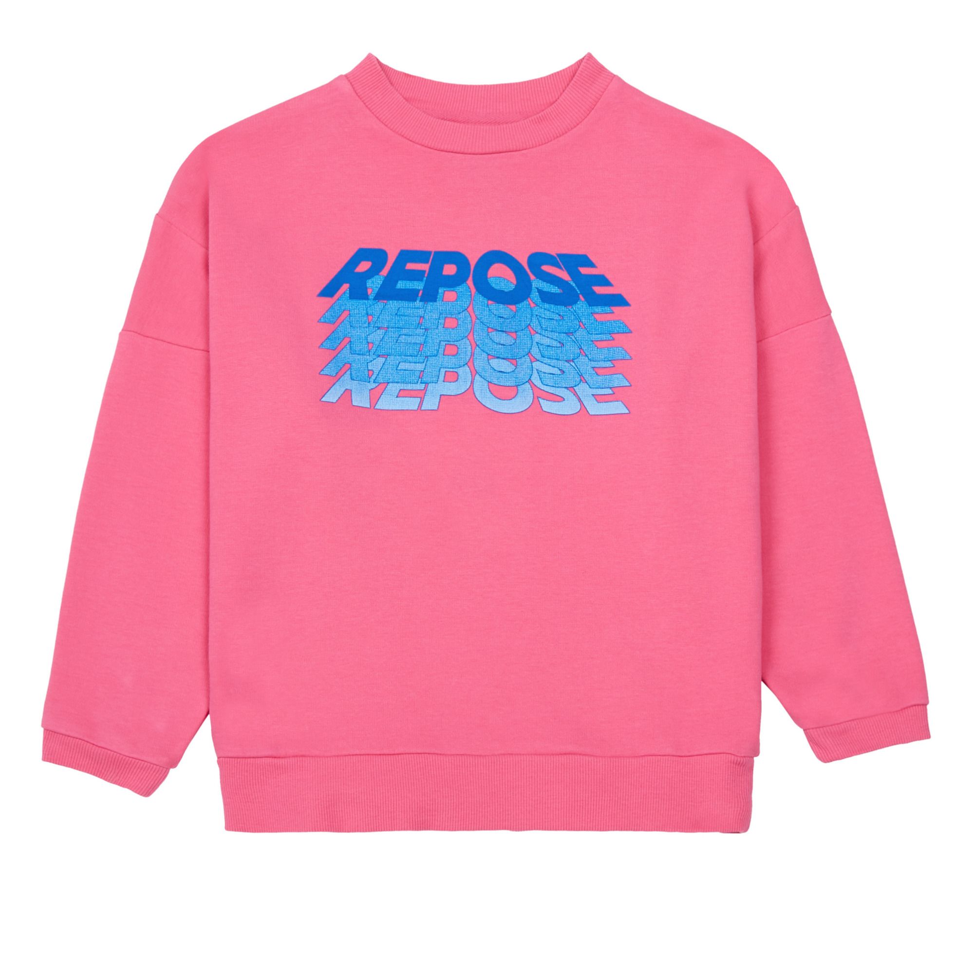 Organic Cotton Logo Sweatshirt Pink- Product image n°0