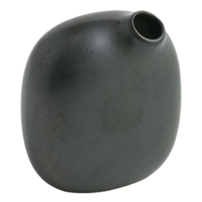 Kinto - Vase Sacco 02 en porcelaine - Noir