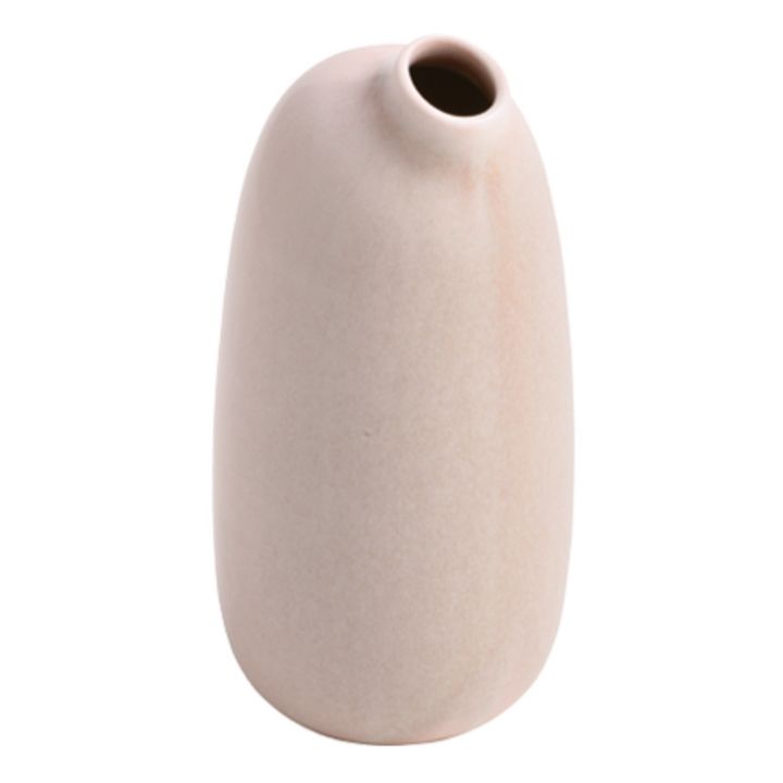 Sacco 03 Porcelain Vase | Pink- Product image n°0