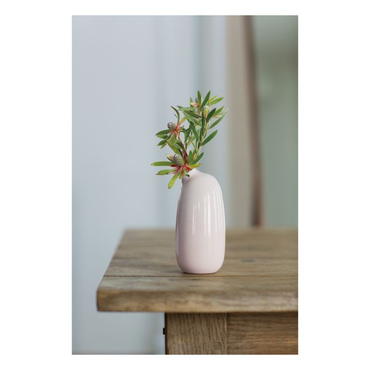 Vase Sacco 03 aus Porzellan | Rosa- Produktbild Nr. 2
