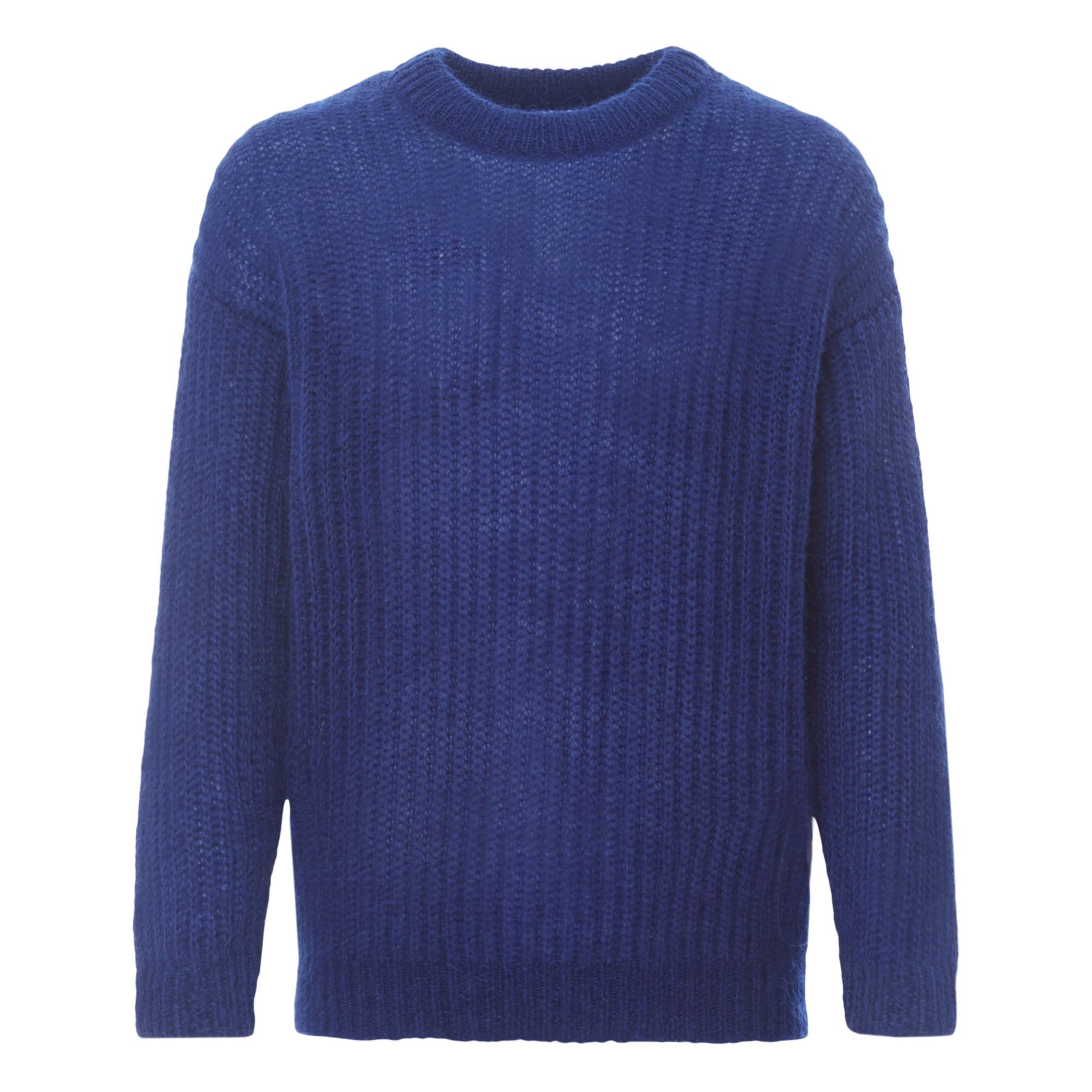 electric blue jumper