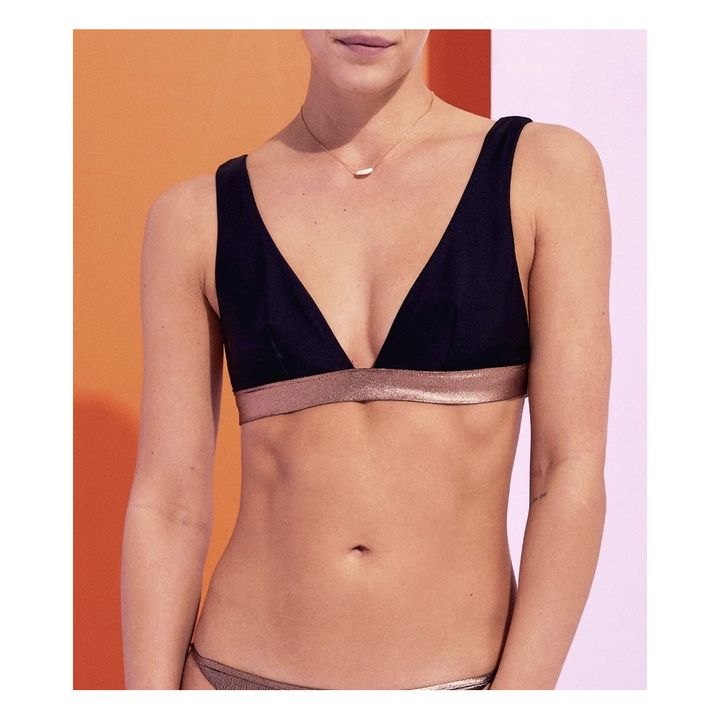 Top de bikini Joséphine | Negro- Imagen del producto n°1