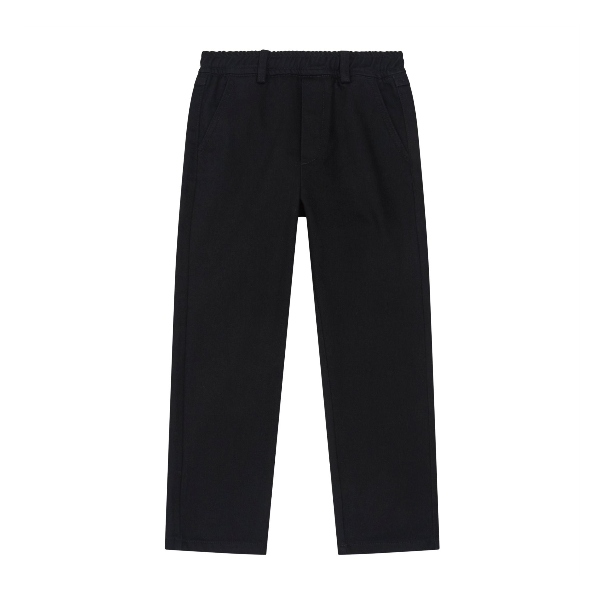 Hundred Pieces - Pantalon Taille Eslatiquée - Garçon - Noir