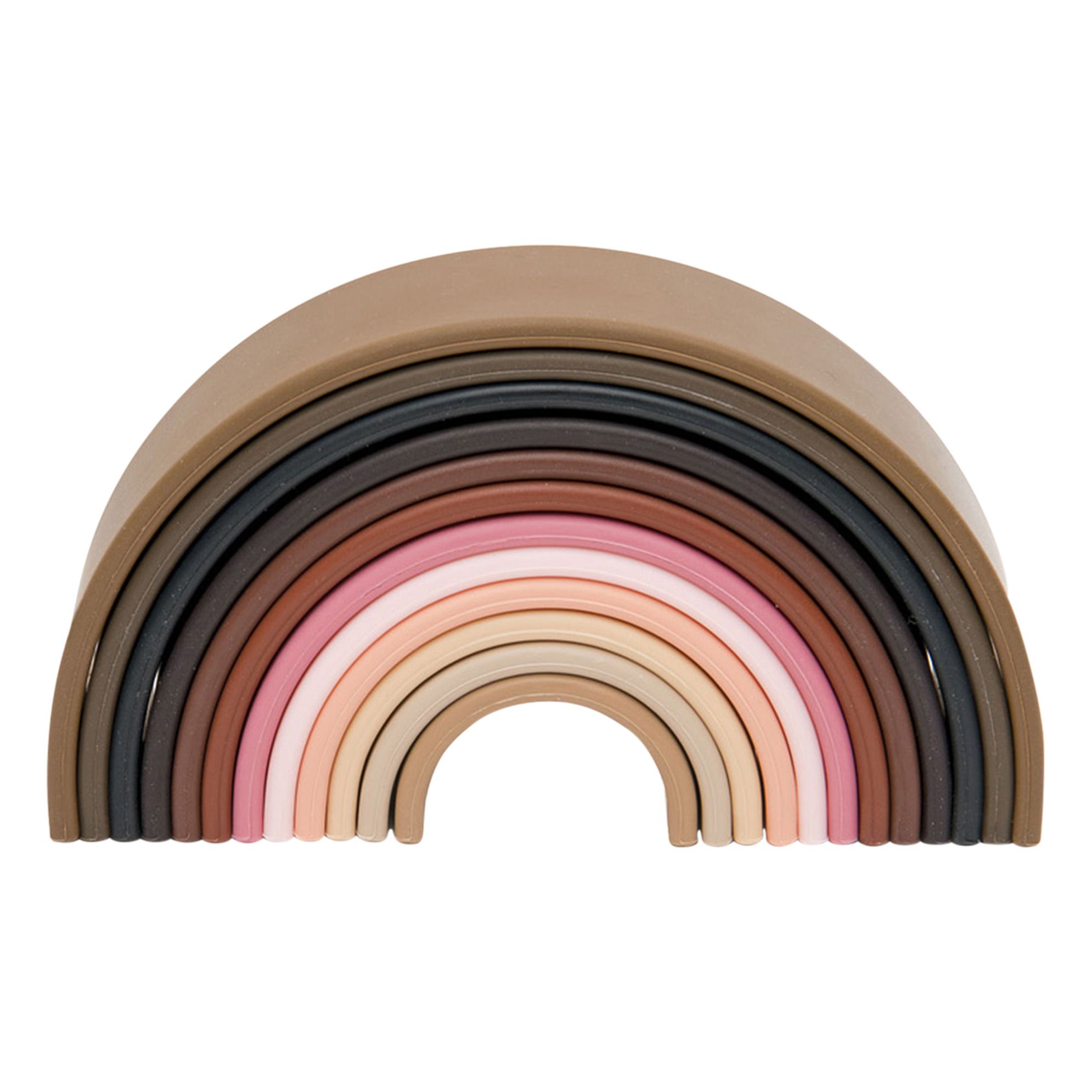 Dëna Toys - Arc-en-ciel en silicone Diversity - Set de 12 - Multicolore