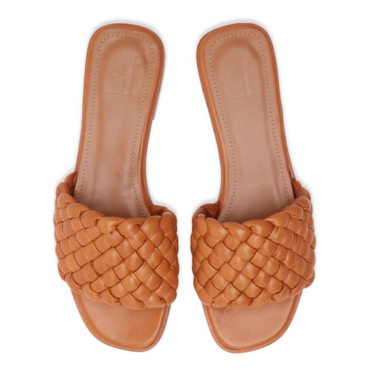 Zapatillas de casa Minou | Coñac- Imagen del producto n°1