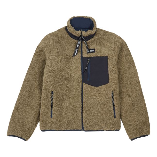 Reversible Puffer Jacket - Adult Collection - Beige