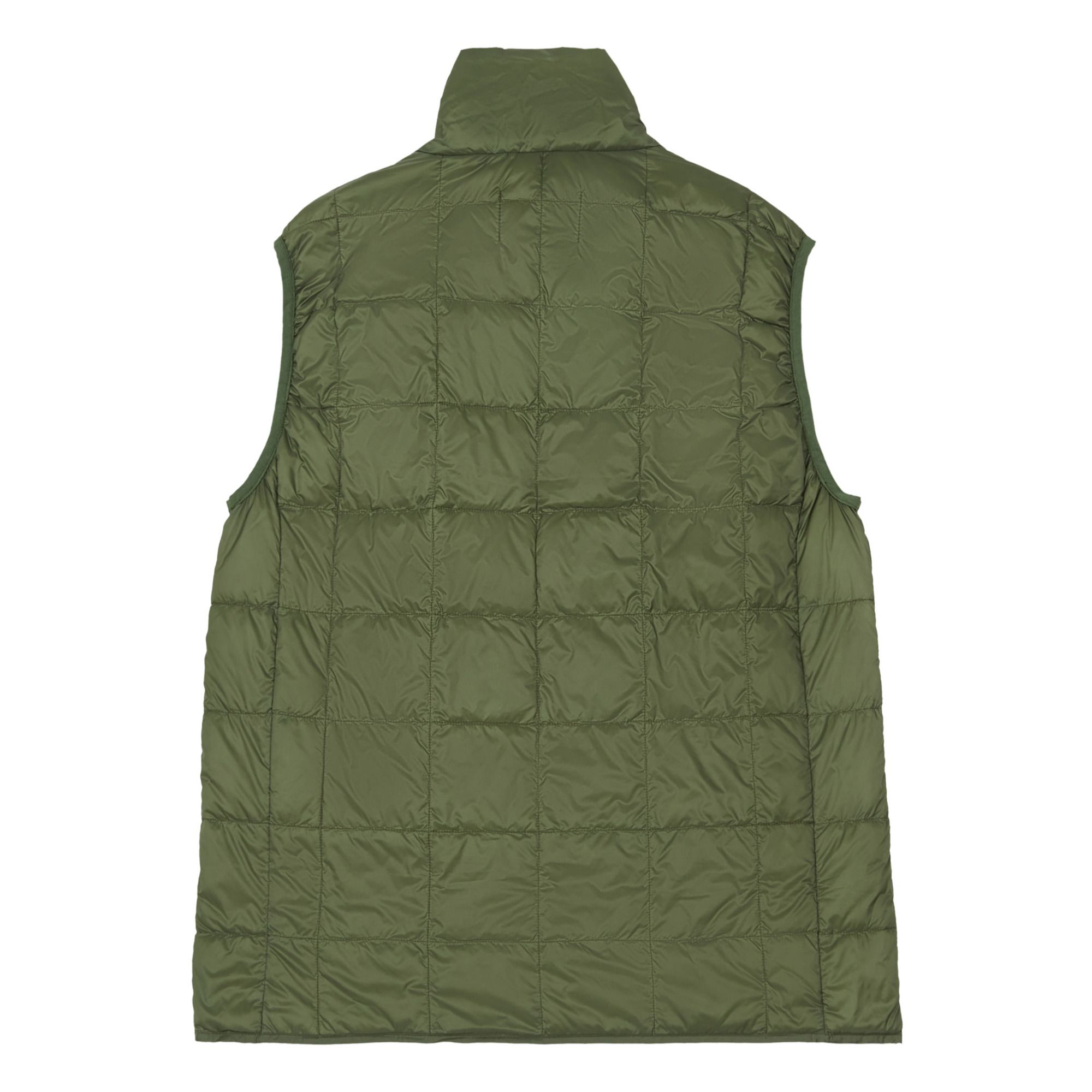 olive green down vest