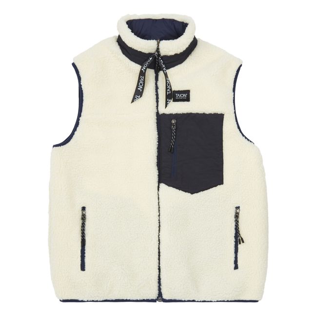 Reversible Puffer Vest - Adult Collection - Blu marino