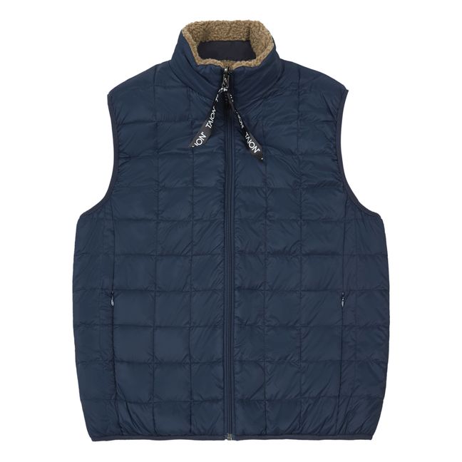 Reversible Puffer Vest - Adult Collection - Beige