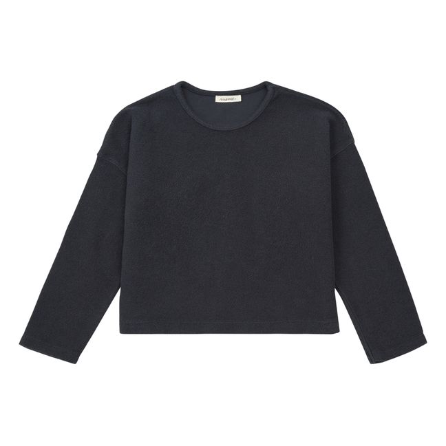 Pedro Organic Cotton Sweatshirt Charcoal grey