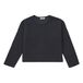 Pedro Organic Cotton Sweatshirt Charcoal grey- Miniature produit n°0