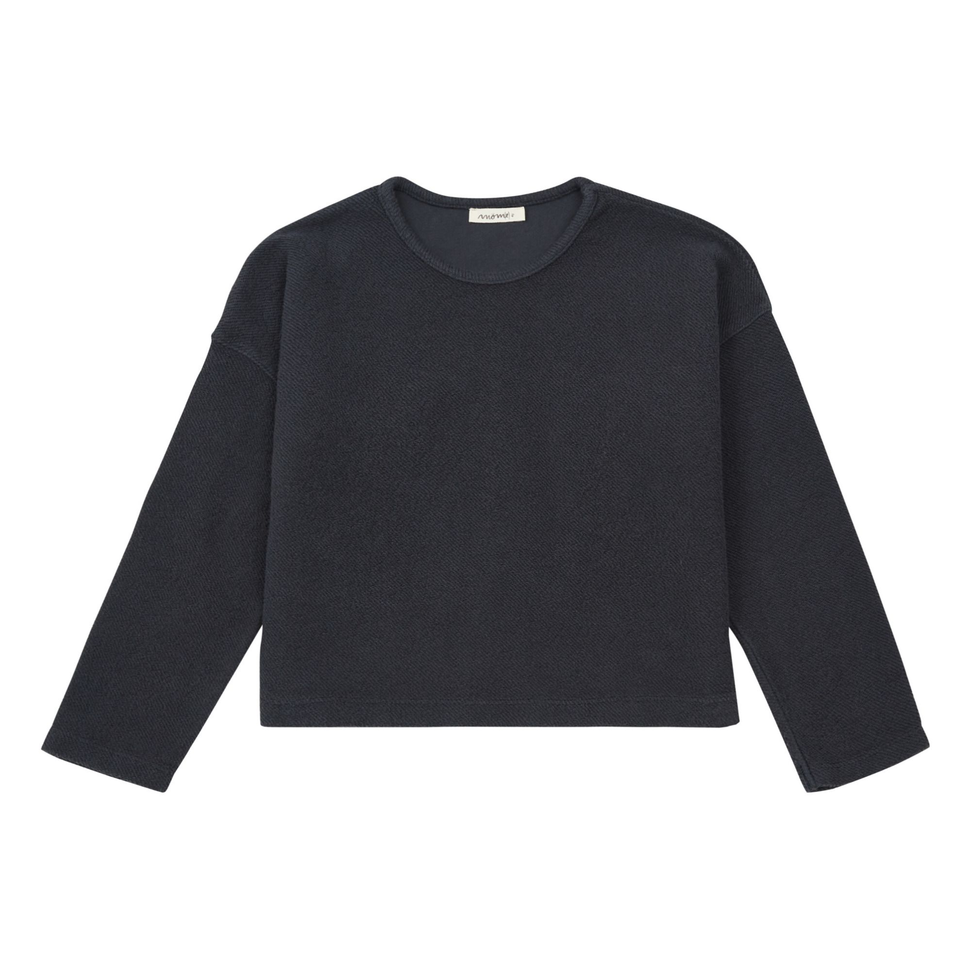 Pedro Organic Cotton Sweatshirt Charcoal grey- Product image n°0