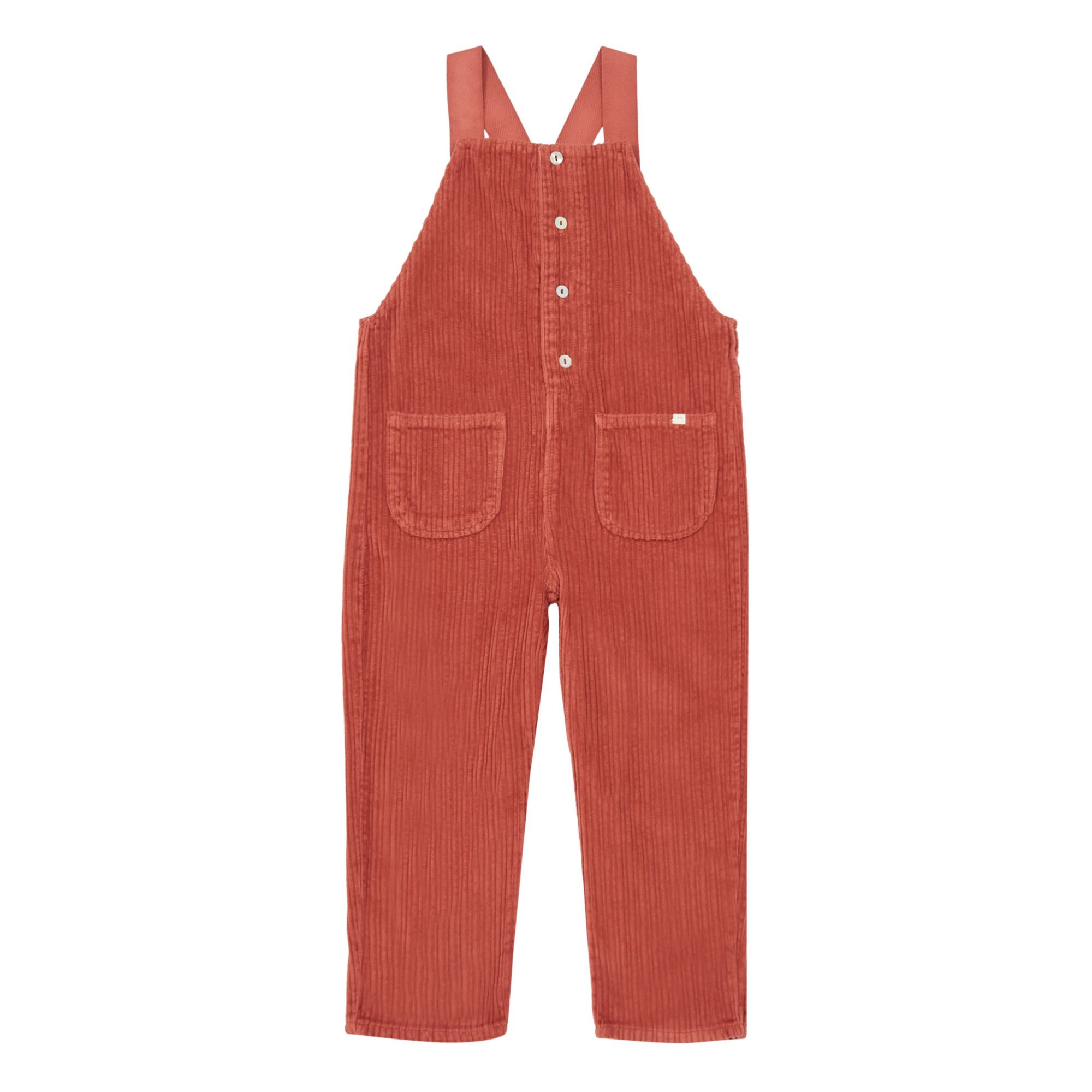 Mom(e) - Exclusivité Mom(e) x Smallable - Salopette Velours Tozé - Fille - Rouille